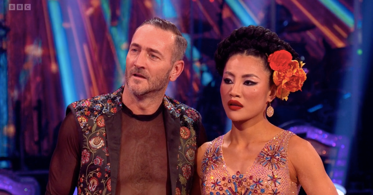 Will Mellor and Nancy on Strictly Come Dancing