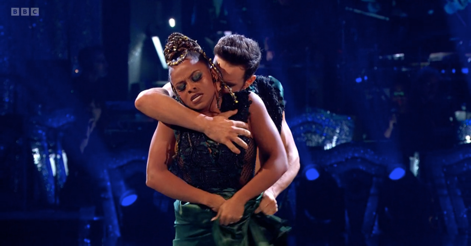 Fleur East and Vito on Strictly Come Dancing 