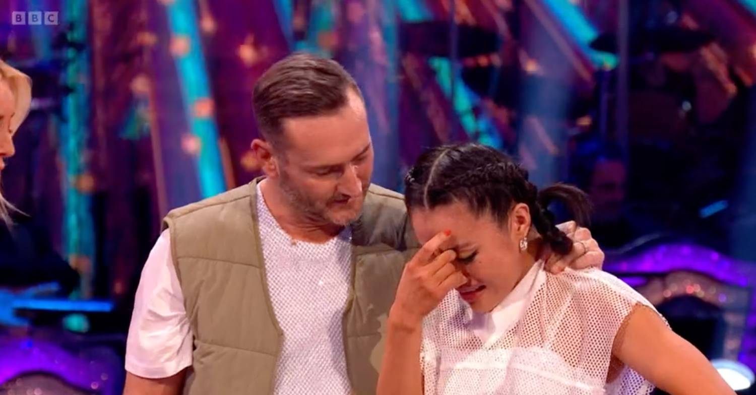 Strictly star Will Mellor consoles pro partner Nancy Xu