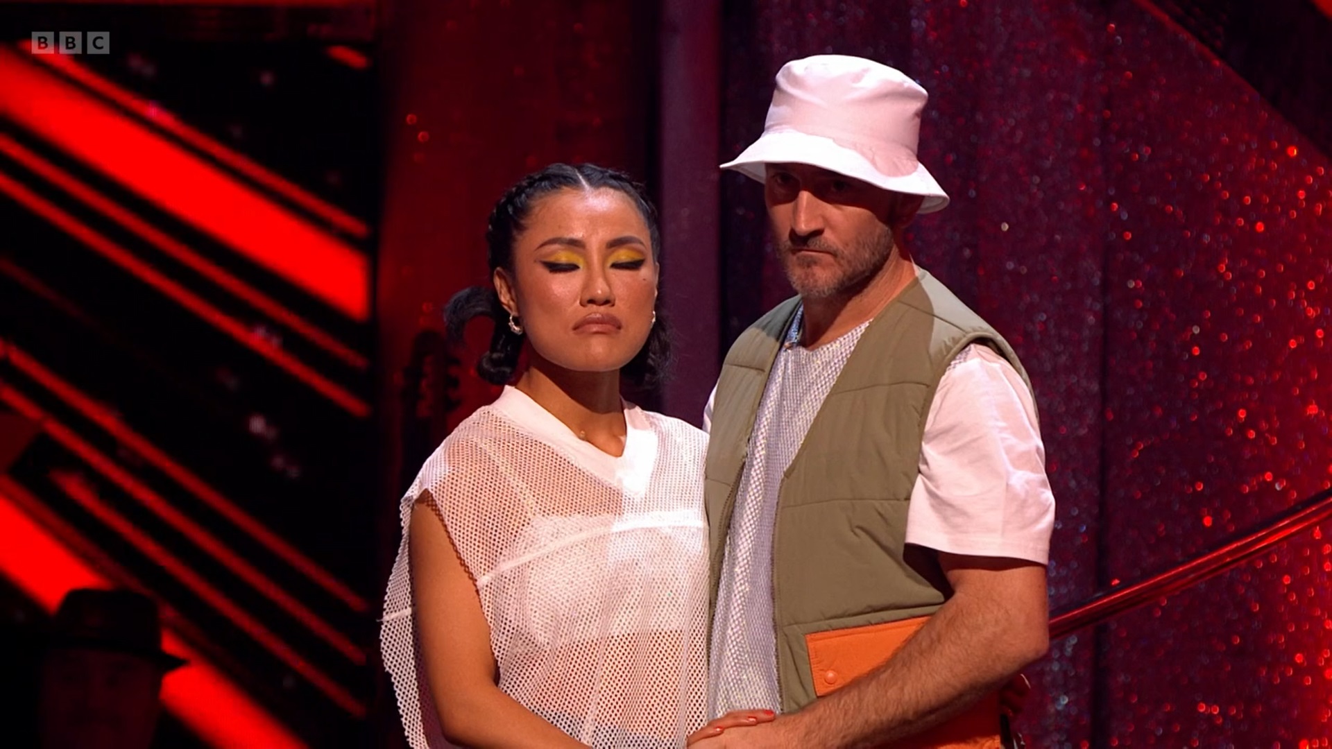 Will Mellor and Nancy on latest Strictly results show