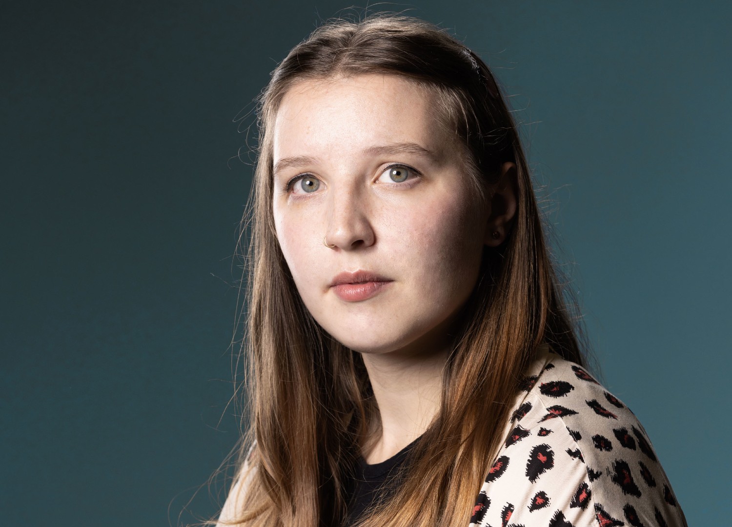 Rhiannon May in character as Cara Connelly in Silent Witness