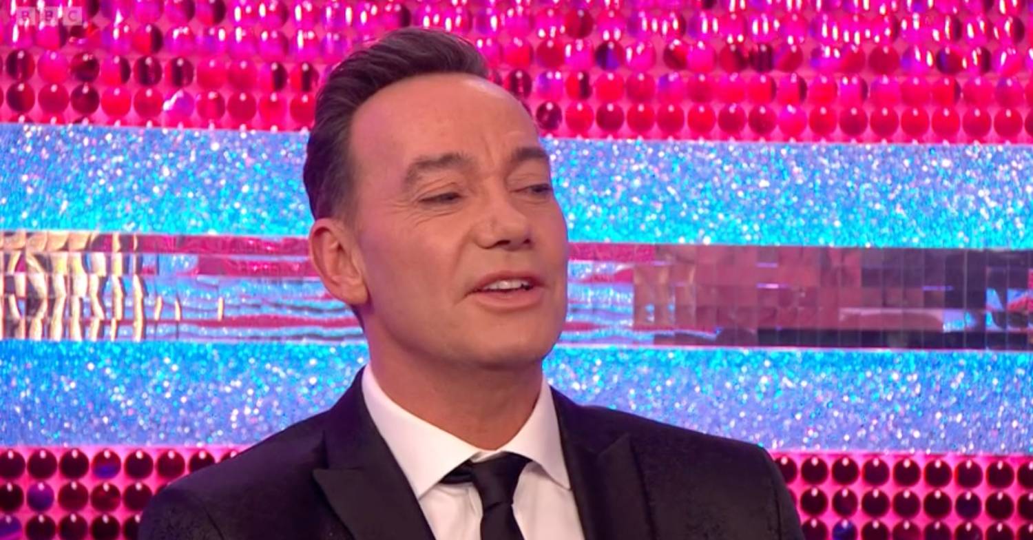 Craig Revel Horwood during Strictly results show