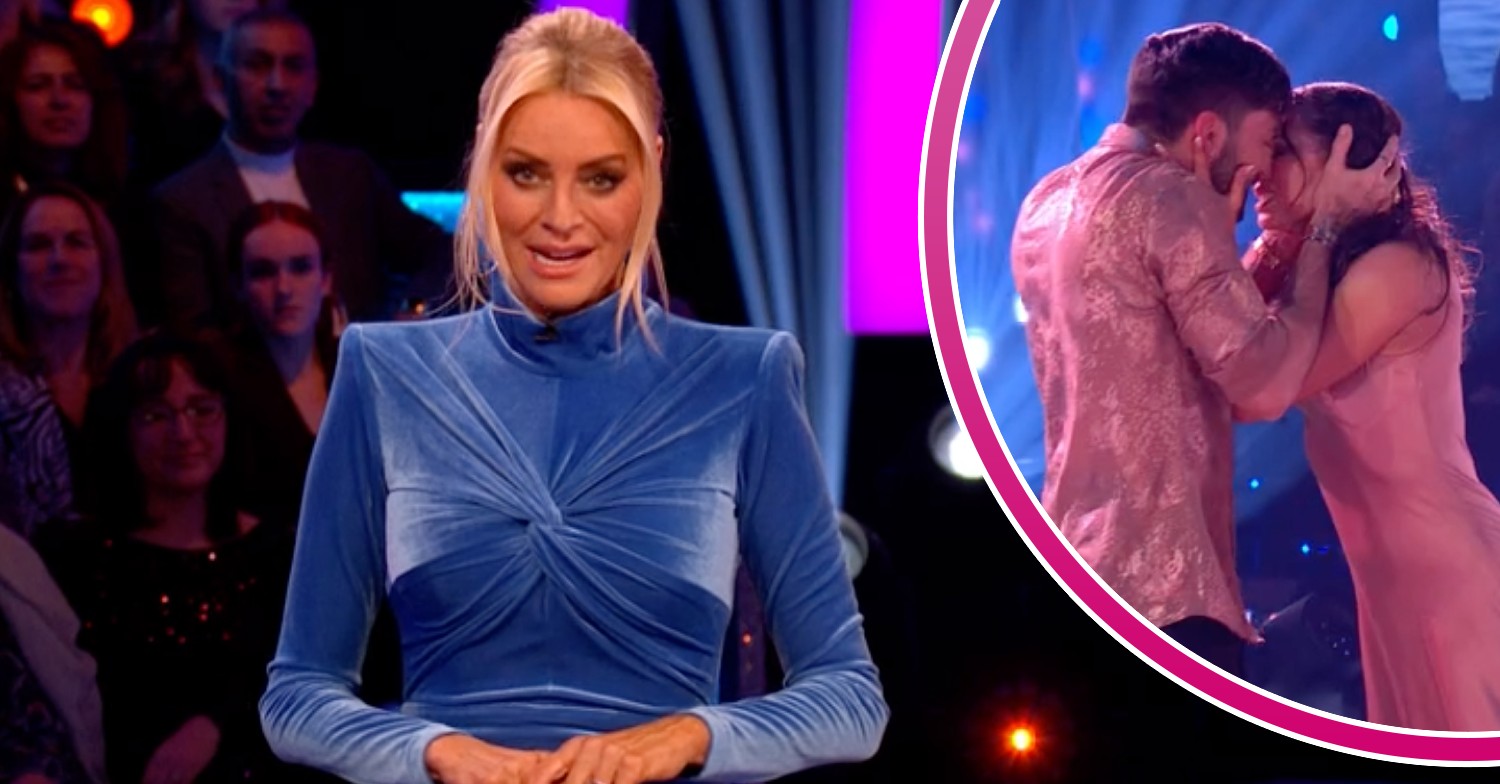 Tess Daly hosts Strictly Come Dancing