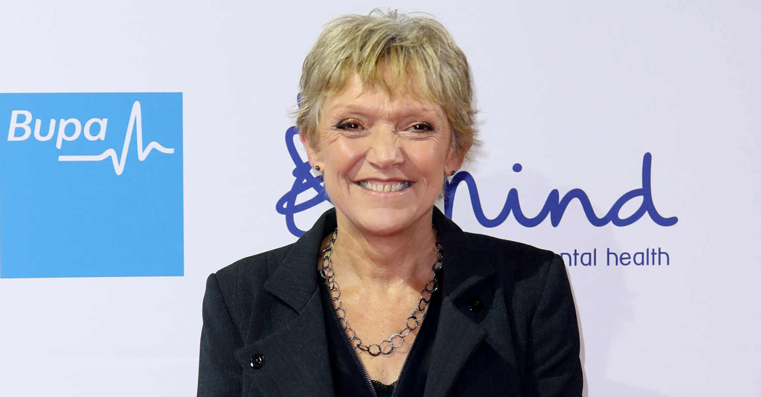 EastEnders' Gillian Wright is smiling at a charity event