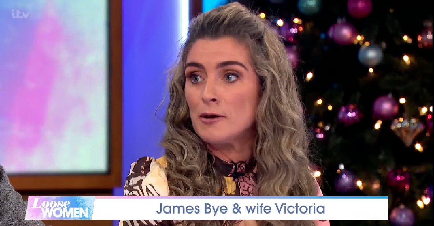 James Bye wife speaking on Loose Women today