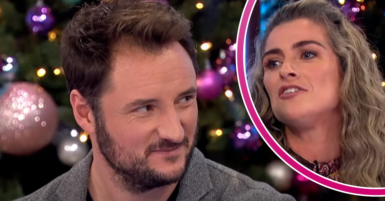 James Bye and his wife on Loose Women today