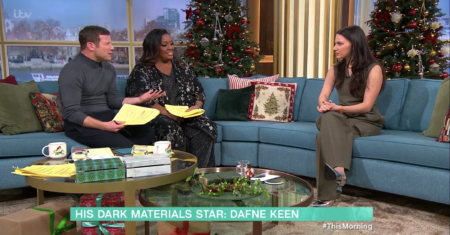Dermot, Allison and Dafne on This Morning