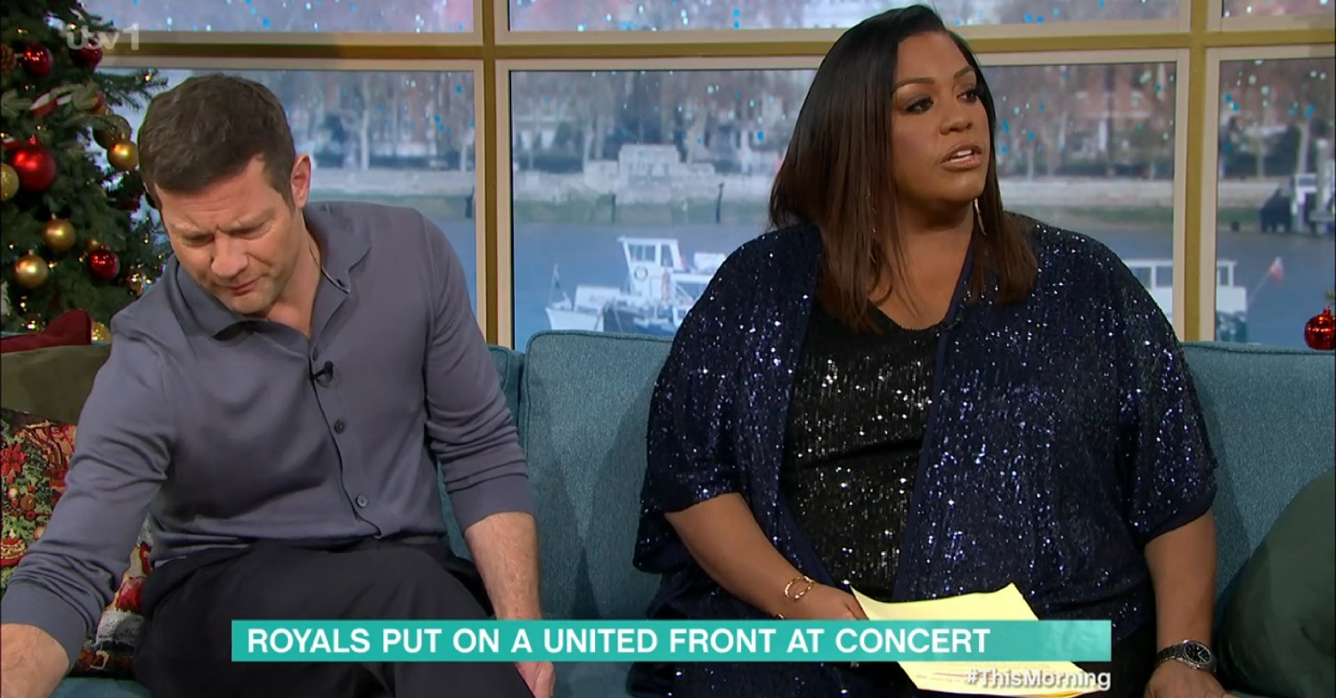 Dermot O'Leary and Alison Hammond on This Morning today 