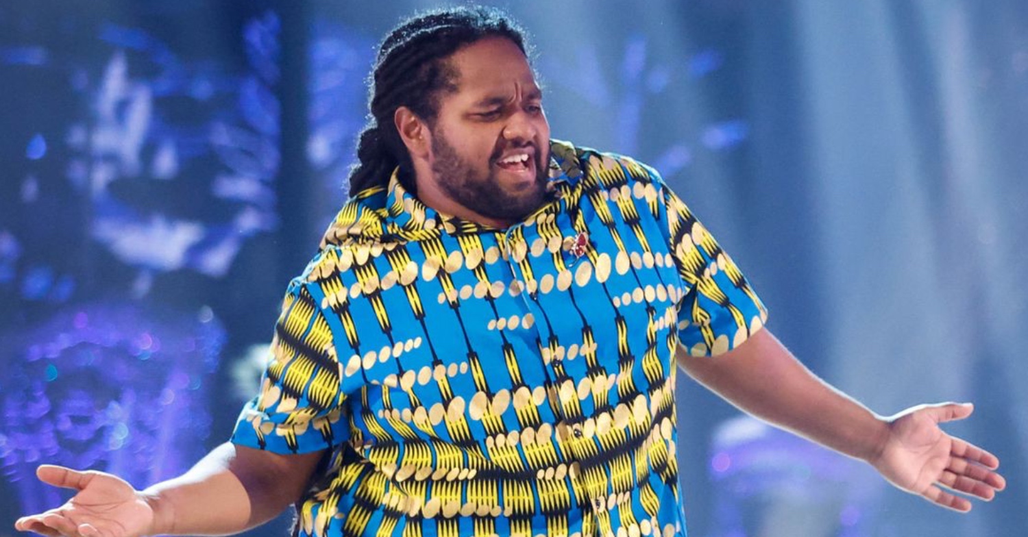 Hamza Yassin dancing on Strictly Come Dancing