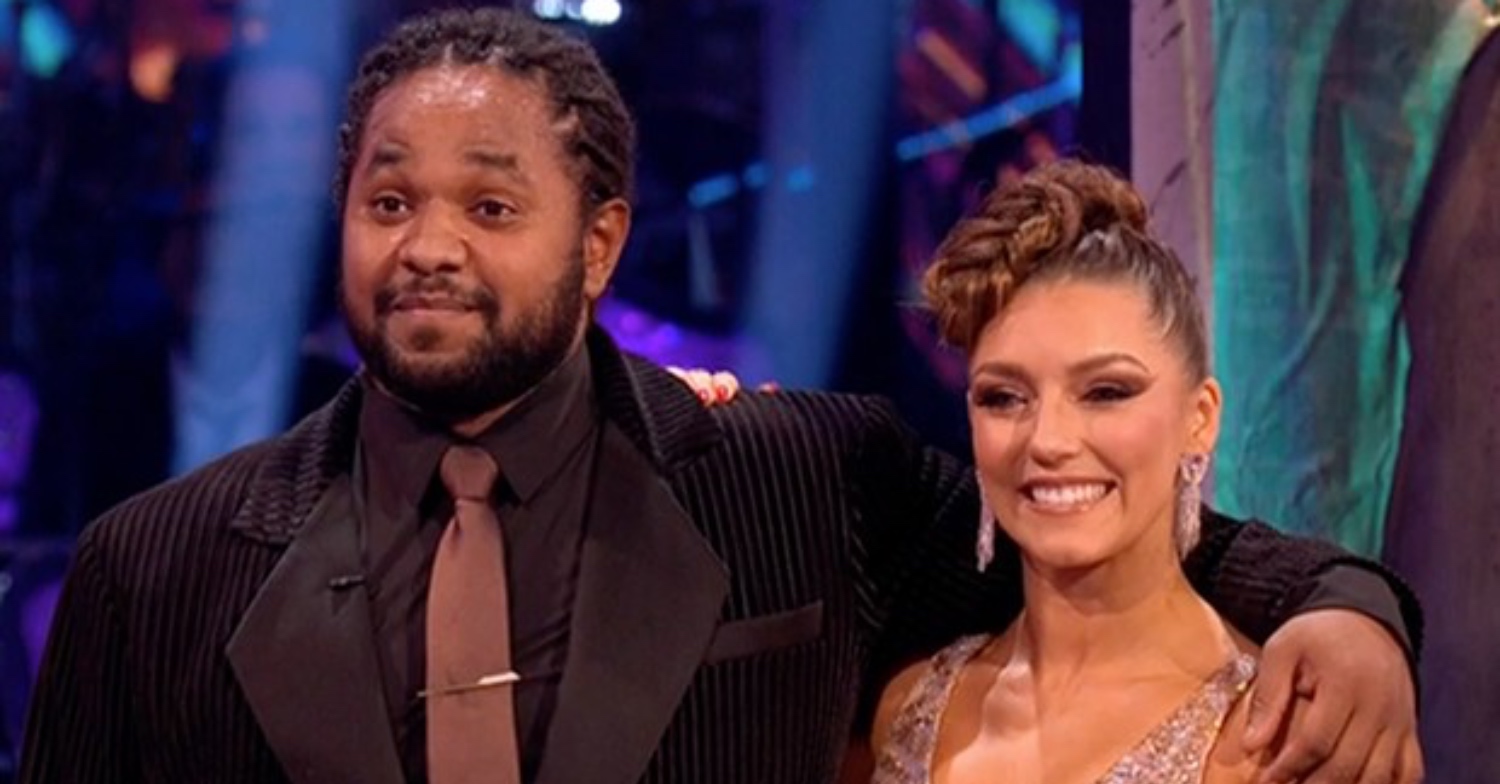 Hamza Yassin and Jowita Przystał on Strictly 