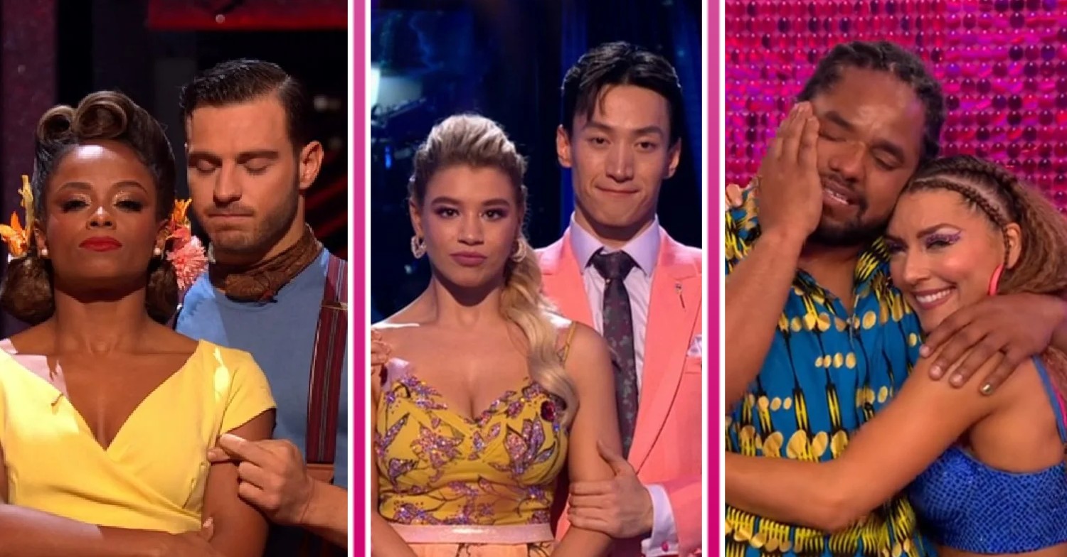 Fleur East and Vita Coppolla, Molly Rainford and Carlos Gu, Hamza Yassin and Jowita Przystal are in Strictly final