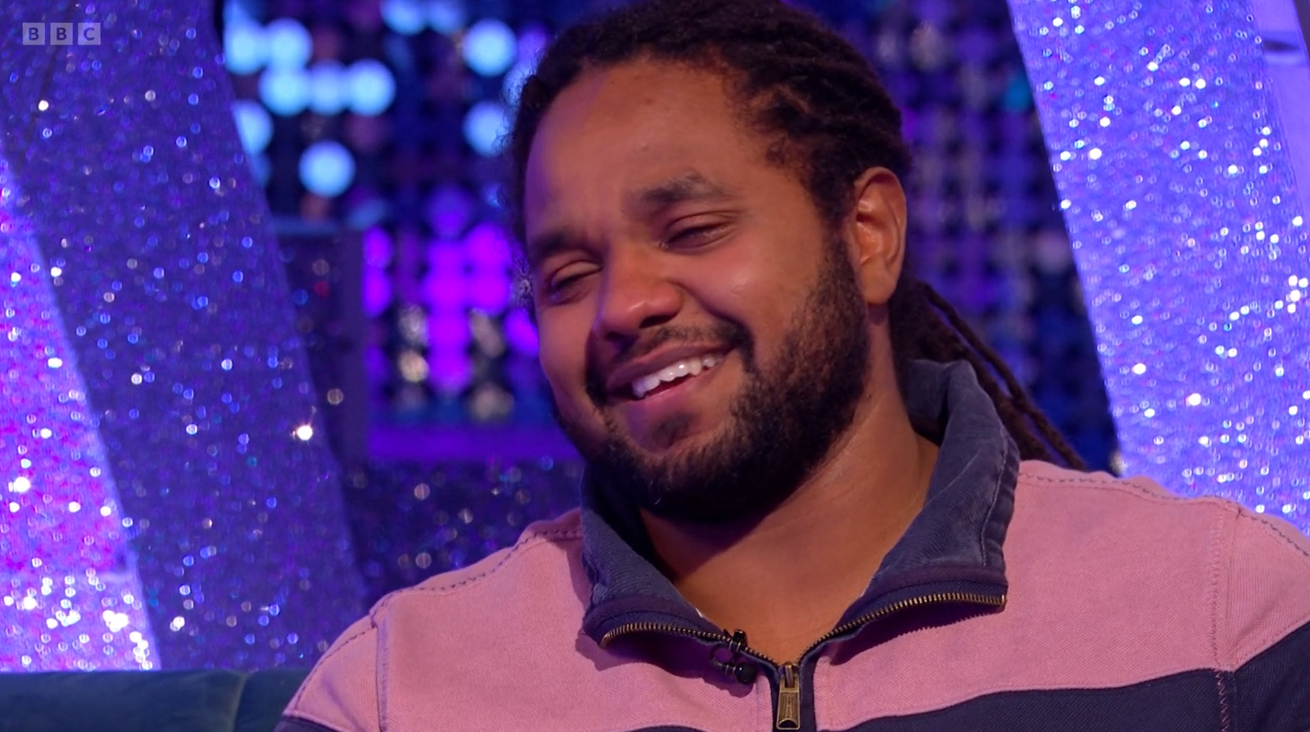 Strictly star Hamza crying on It Takes Two