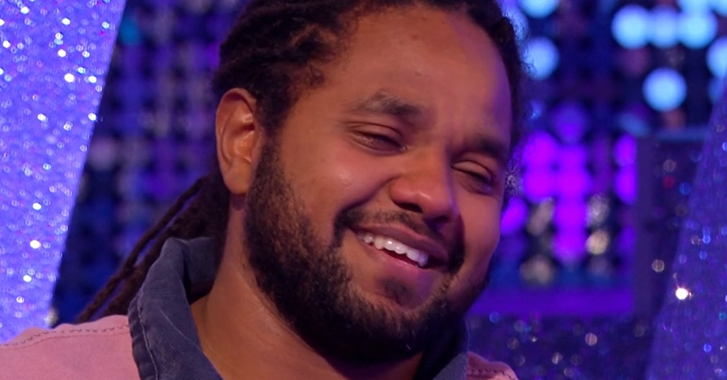 Strictly star Hamza crying on It Takes Two