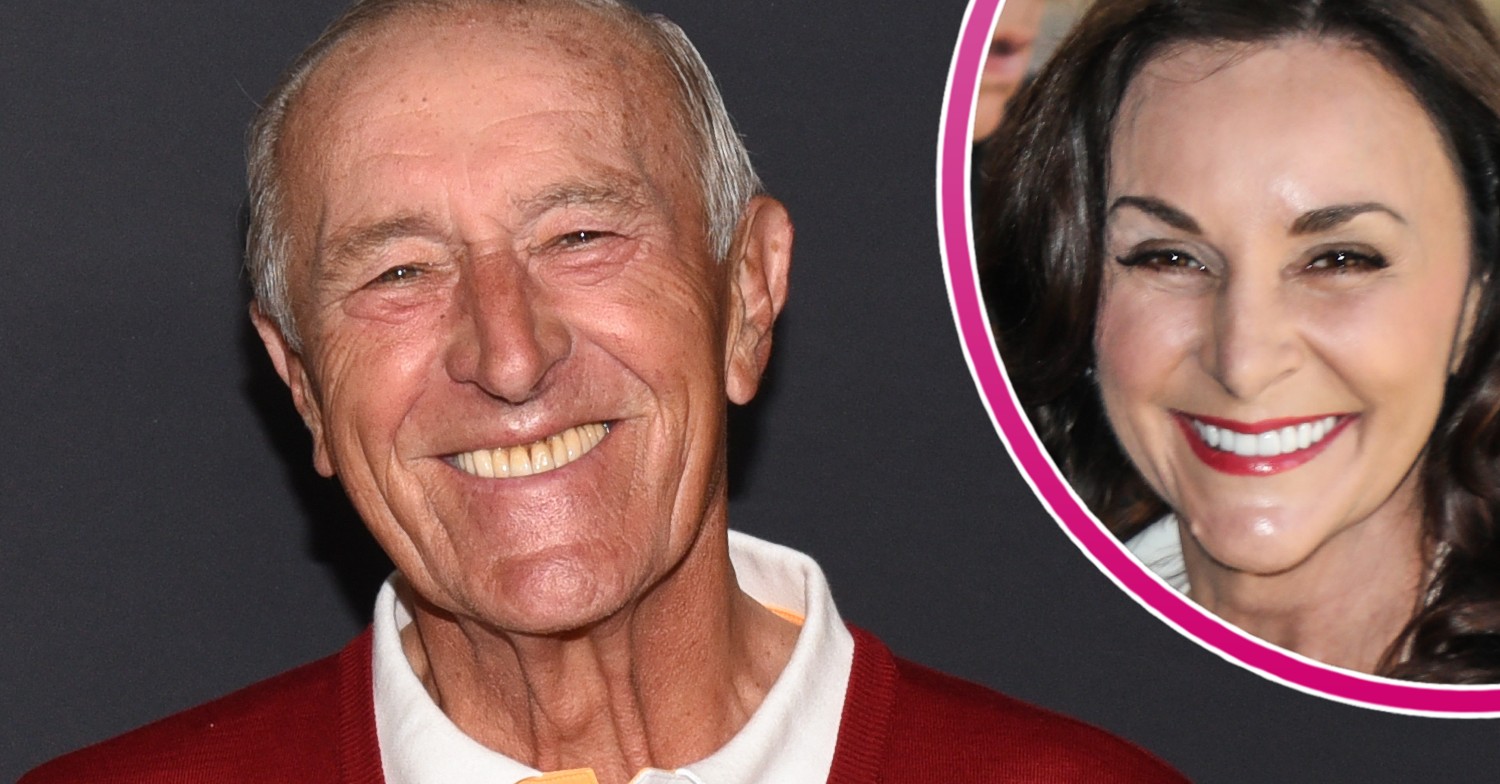 Len Goodman and Shirley Ballas smiling at events