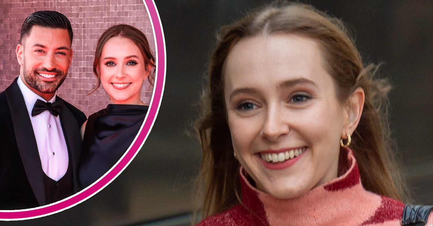 Strictly stars Giovanni Pernice and Rose Ayling-Ellis smiling