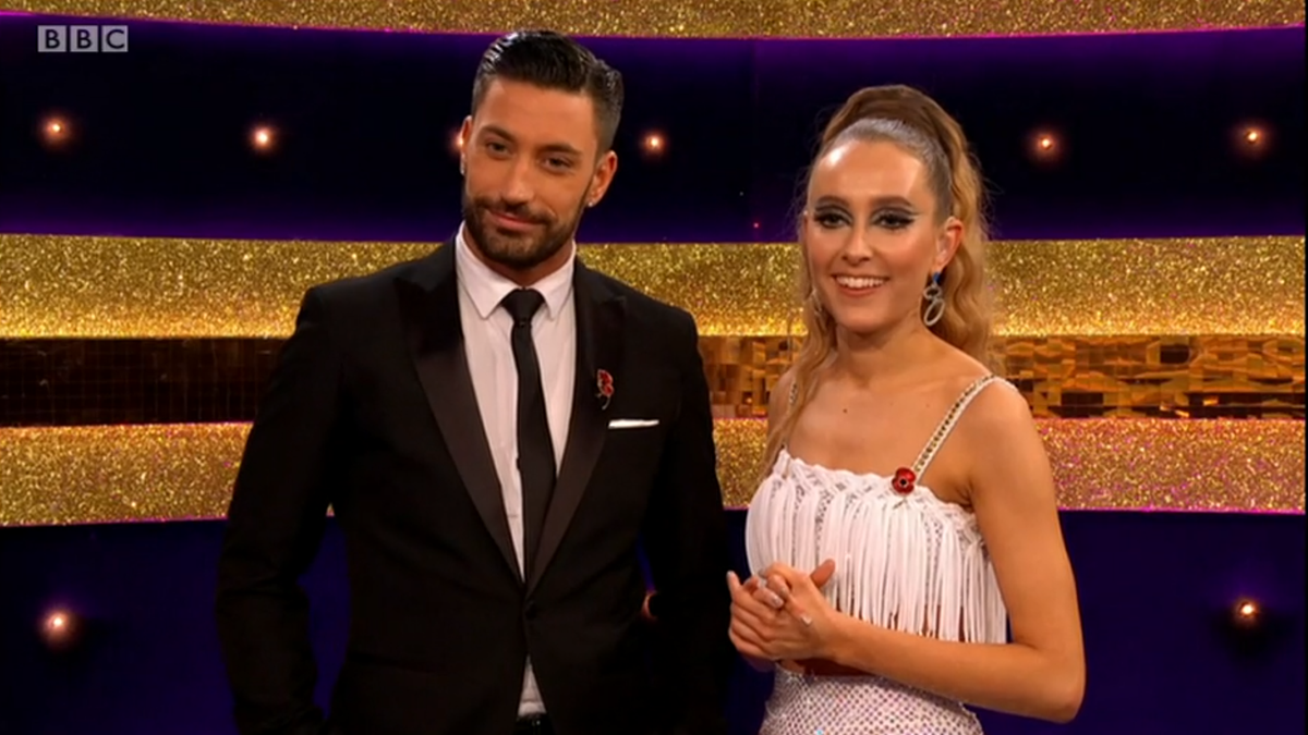 Giovanni and Rose on Strictly in 2021