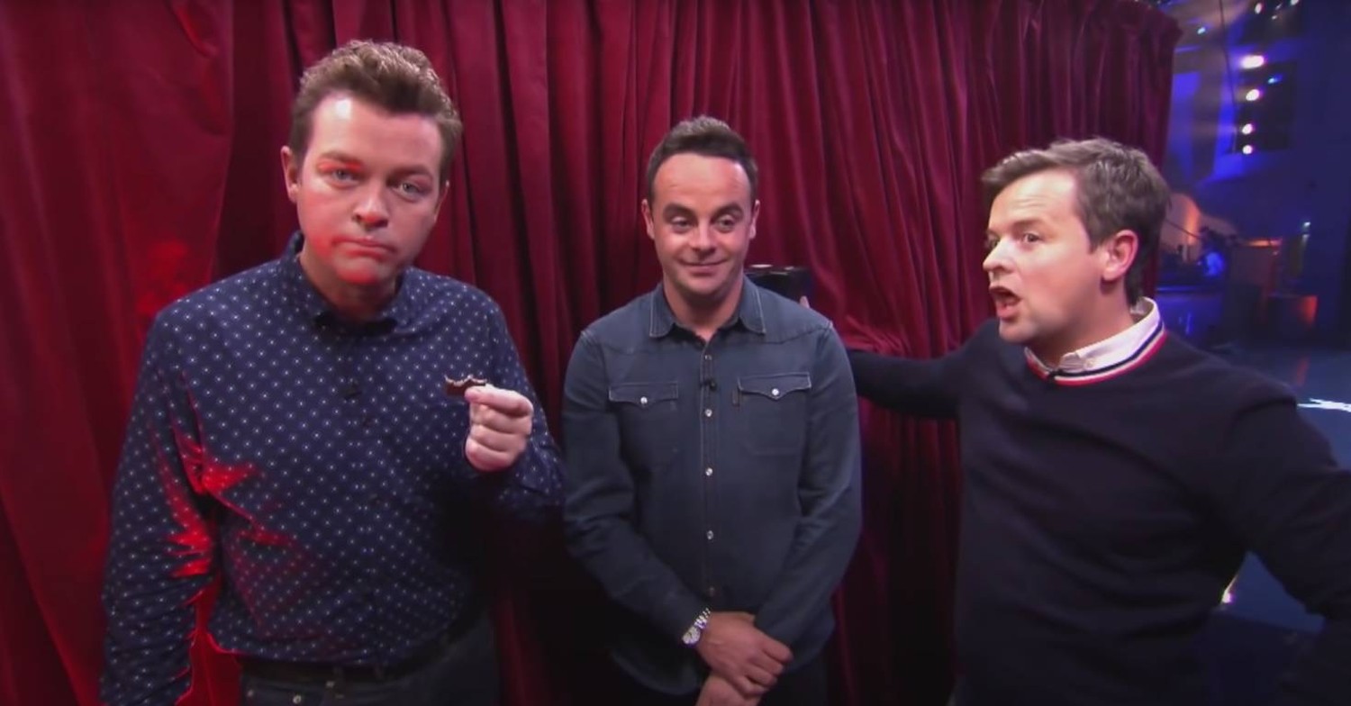 Stephen Mulhern and Ant and Dec on BGT