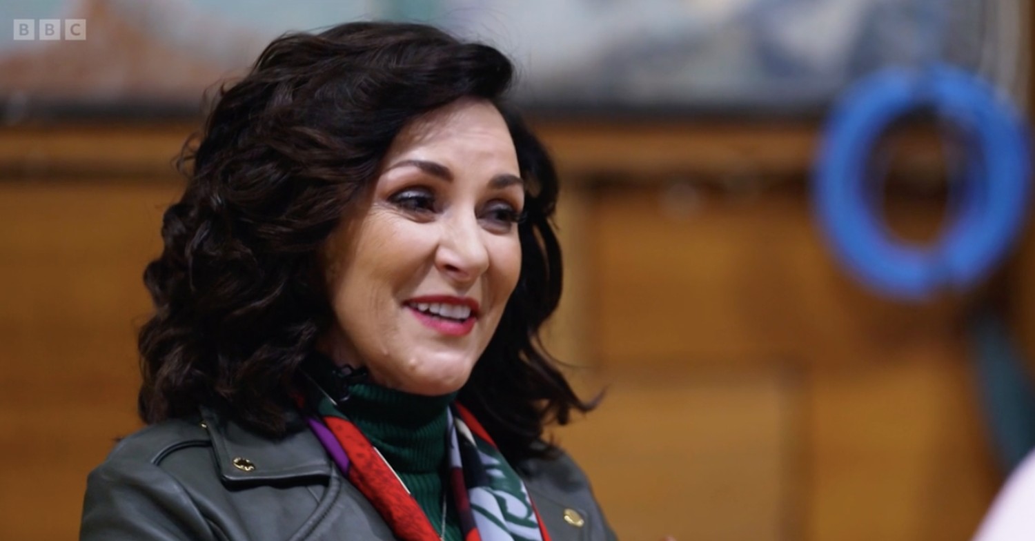 Shirley Ballas during rehearsals on Strictly 