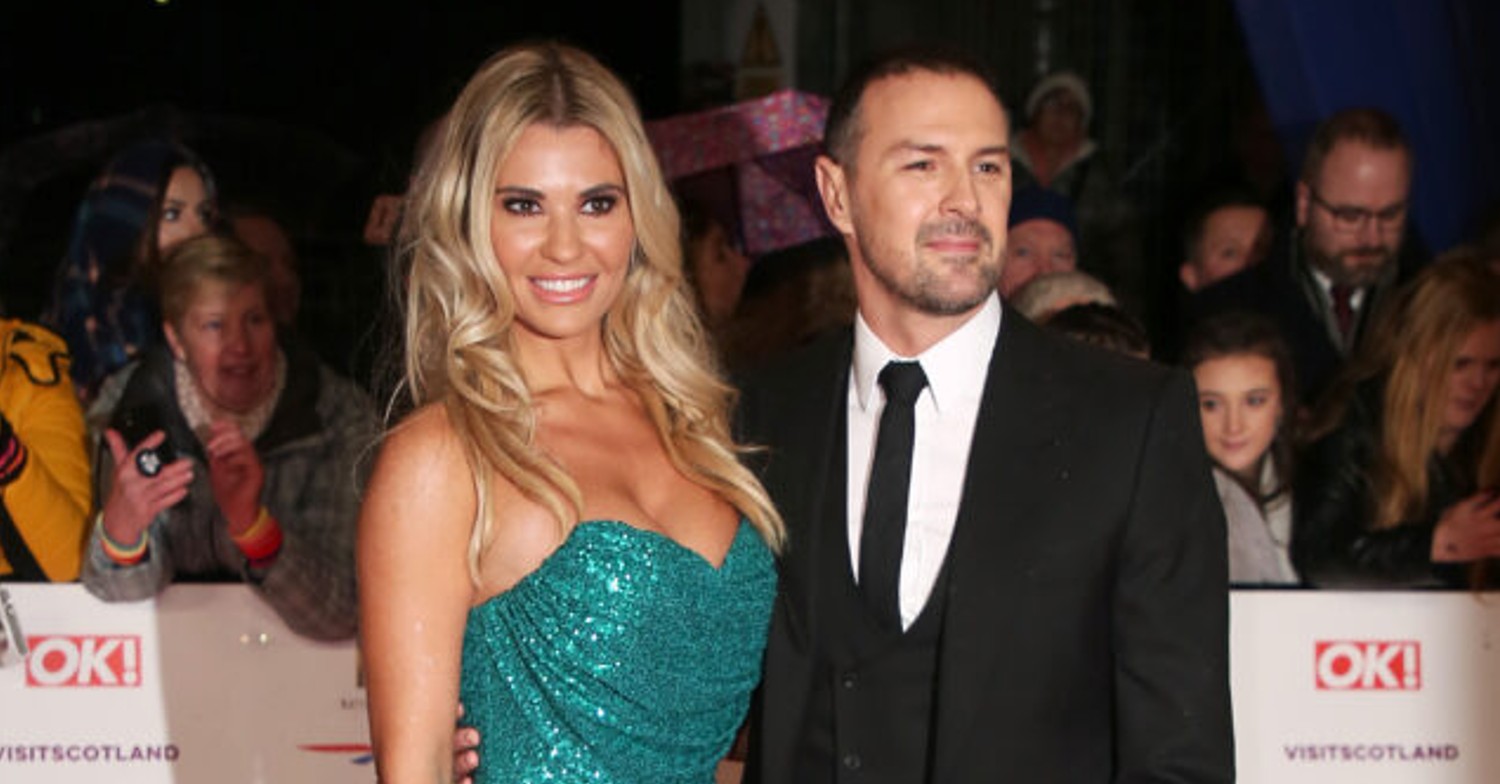 Christine McGuinness and husband Paddy smiling at NTAs