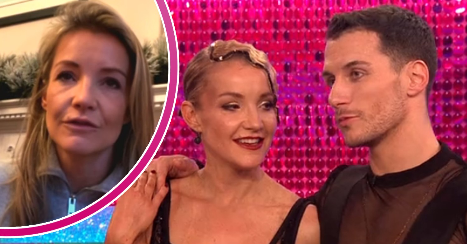 Helen Skelton speaking on Lorraine and on Strictly with Gorka Marquez