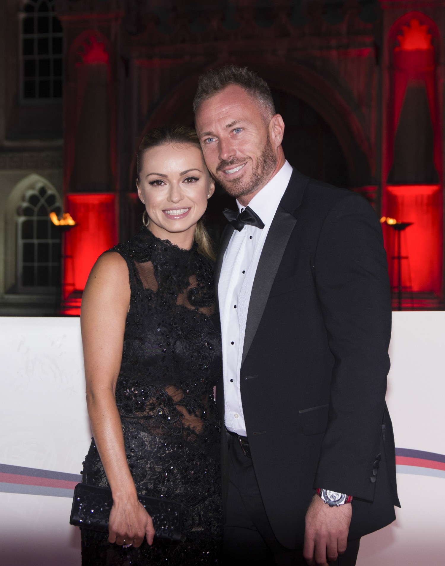 James and Ola Jordan smiling at awards