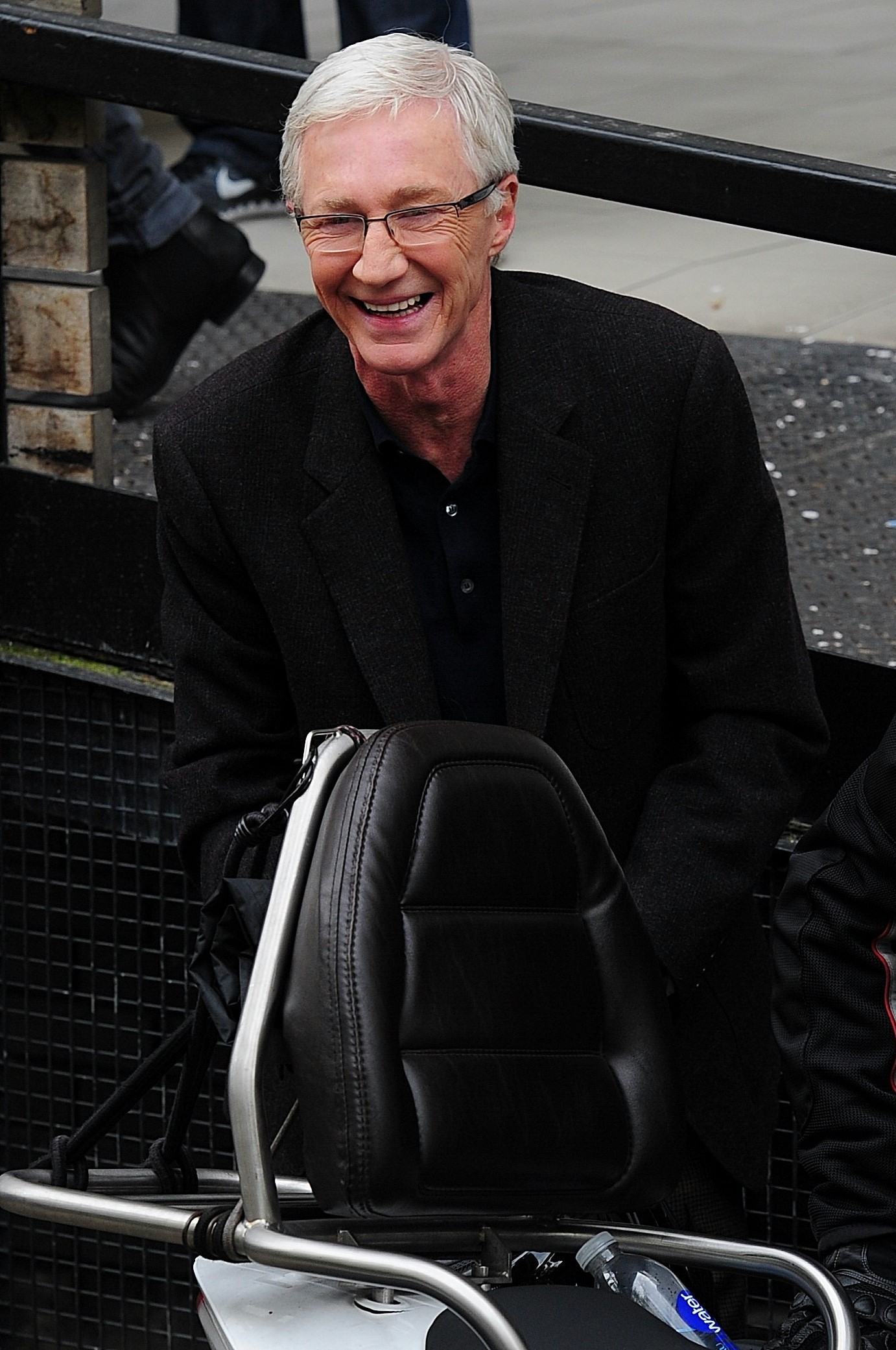 Paul O'Grady smiling outside ITV Studios