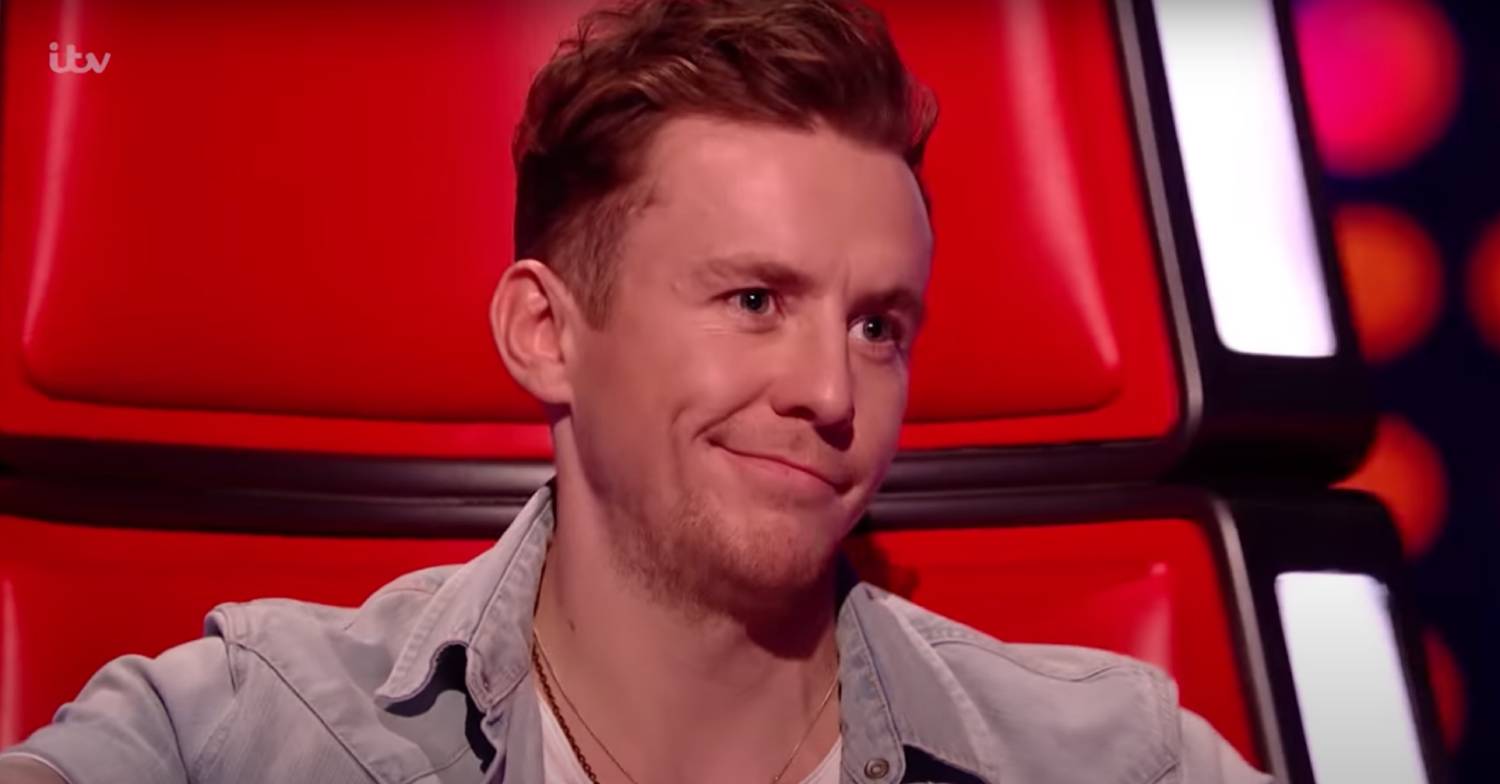 The Voice Kids star Danny Jones smiles