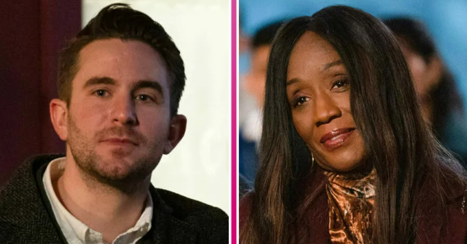 Eastenders' Callum and Denise are happy