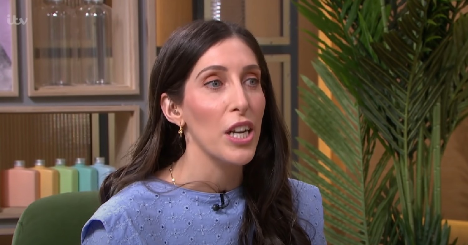 Sarah Jossel speaking on This Morning