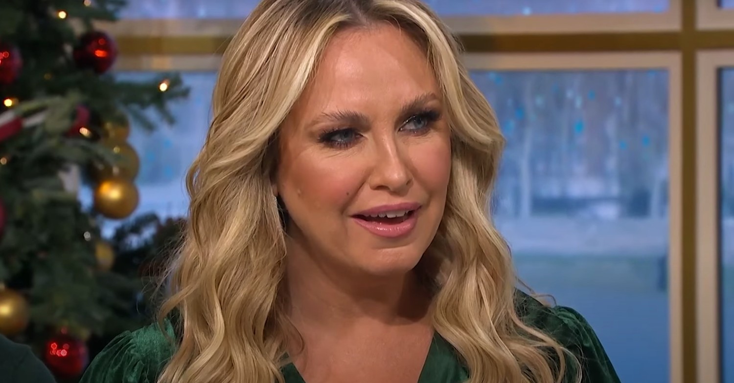 Josie Gibson smiling on This Morning