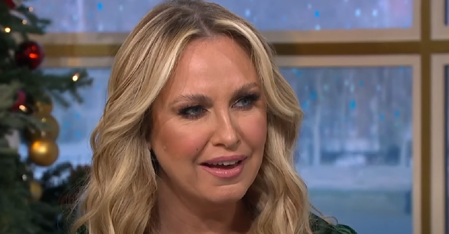 Josie Gibson looks baffled on This Morning today