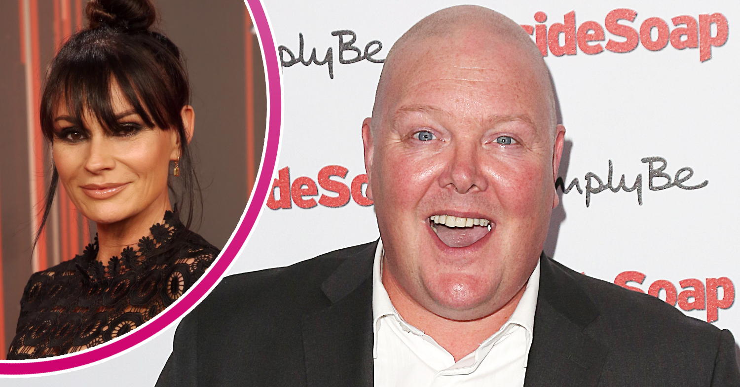 Emmerdale's Lucy Pargeter and Dominic Brunt smiling