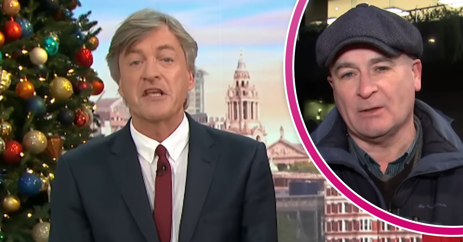 Richard Madeley and Mick Lynch on GMB ITV