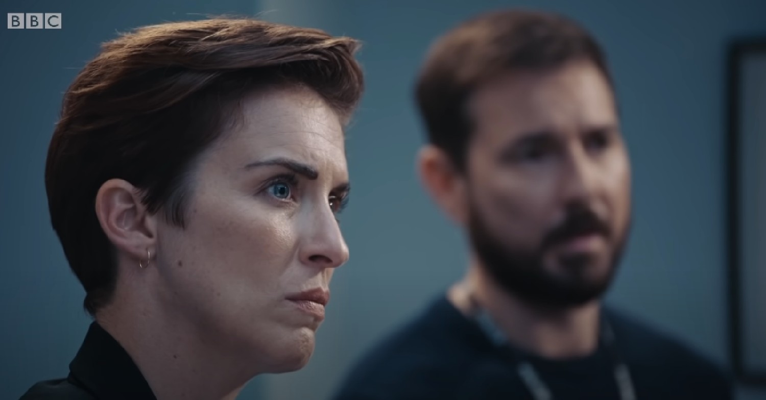 Vicky McClure and Martin Compston in Line of Duty