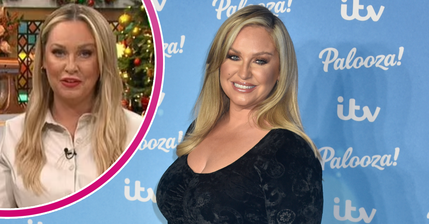 Josie Gibson hosting This Morning and smiling at ITV Palooza