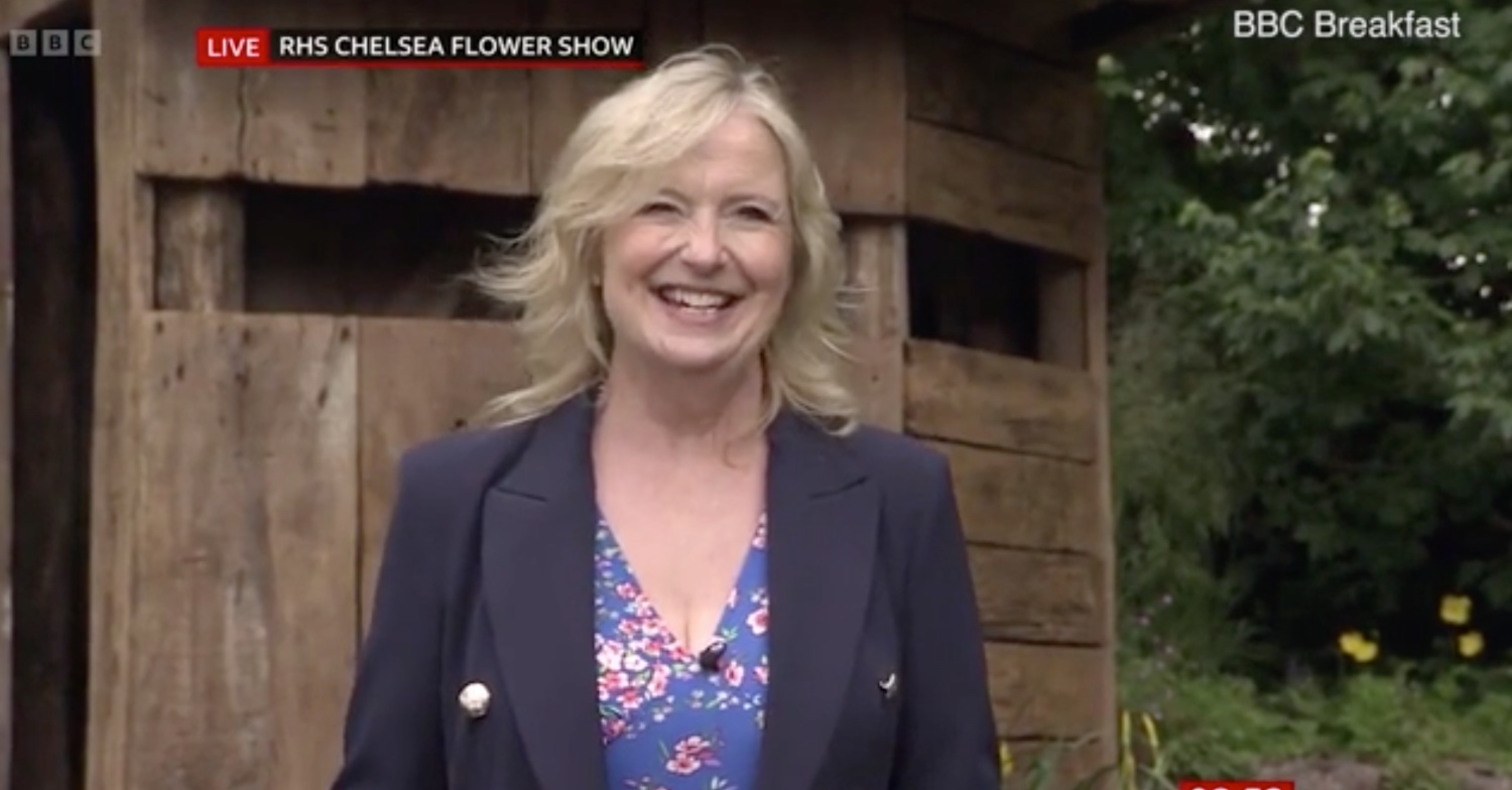 Carol Kirkwood on BBC Breakfast