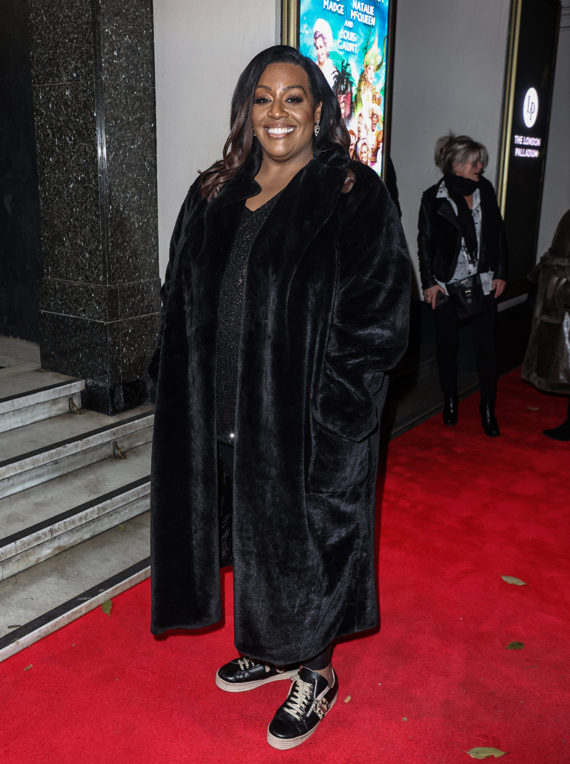 Alison Hammond poses on the red carpet