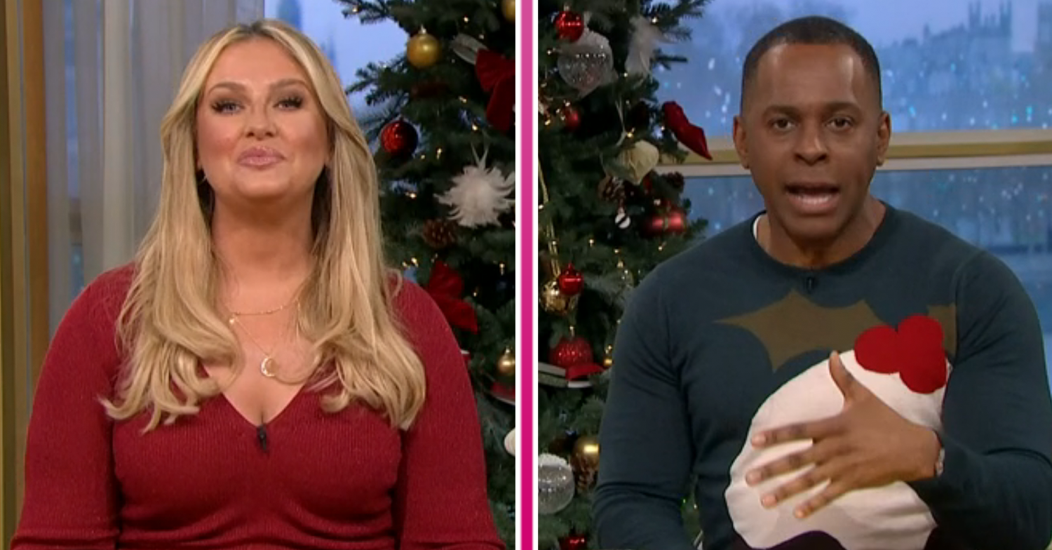 Josie Gibson and Andi Peters on This Morning today