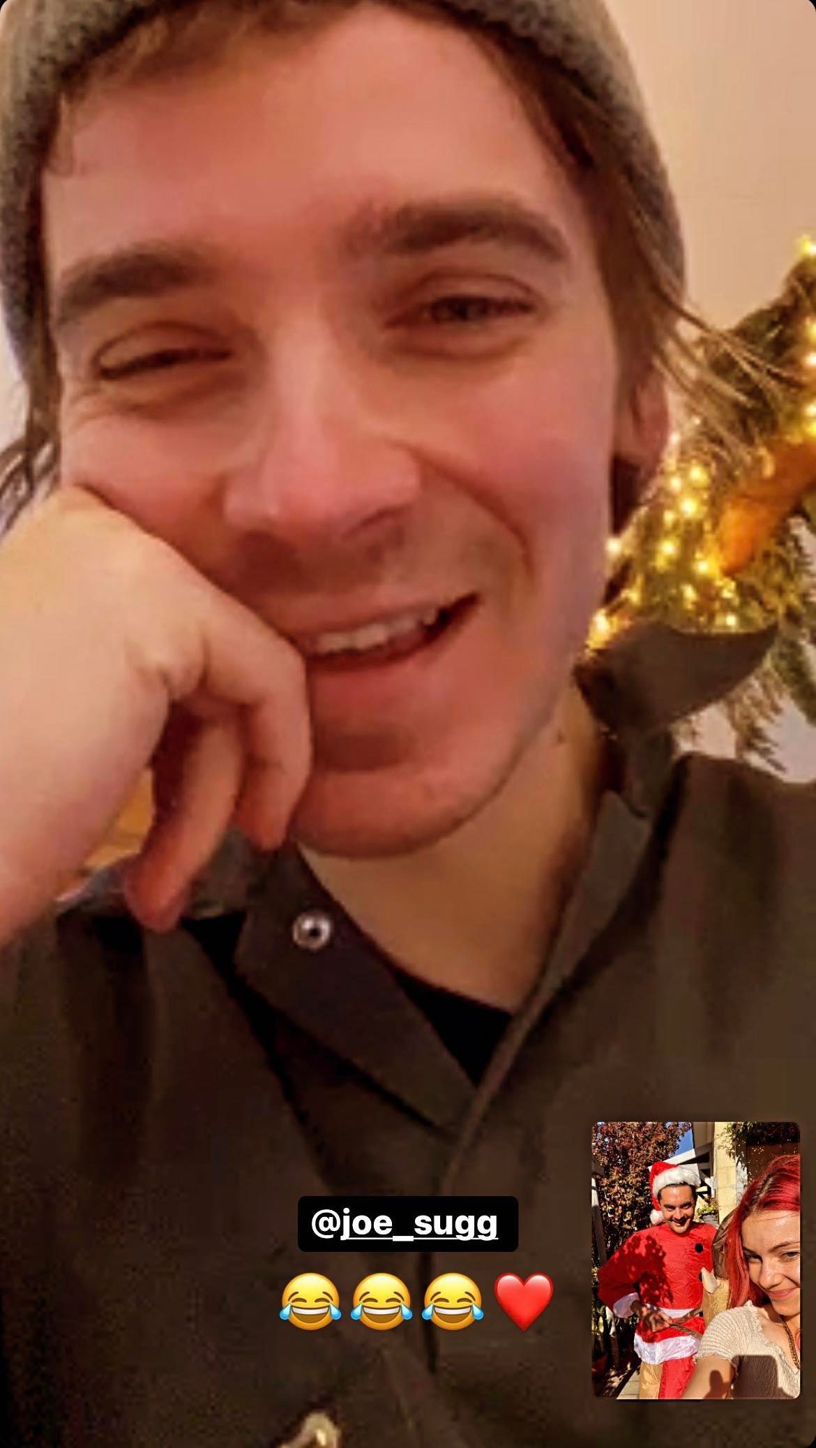 Dianne and Joe on Facetime