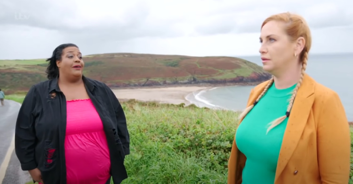 Alison Hammond and Josie Gibson hosting This Morning segment