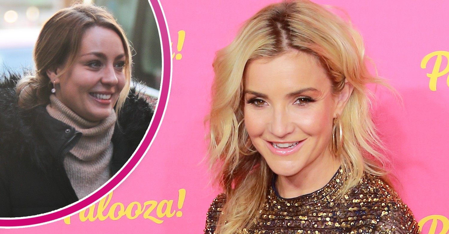 Strictly stars Amy Dowden and Helen Skelton smiling at events