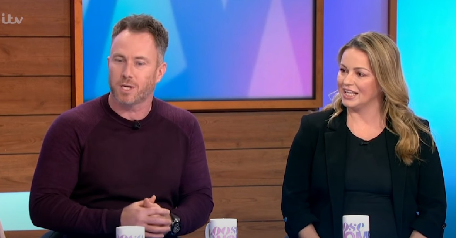 James and Ola Jordan speaking on Loose Women