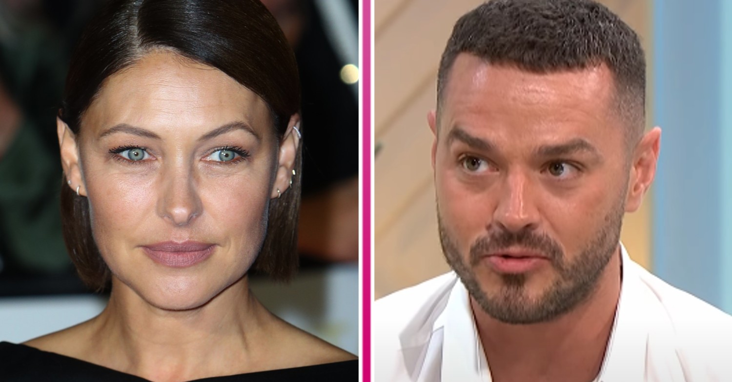 Emma Willis smiling at NTAs, Mat Willis on Lorraine