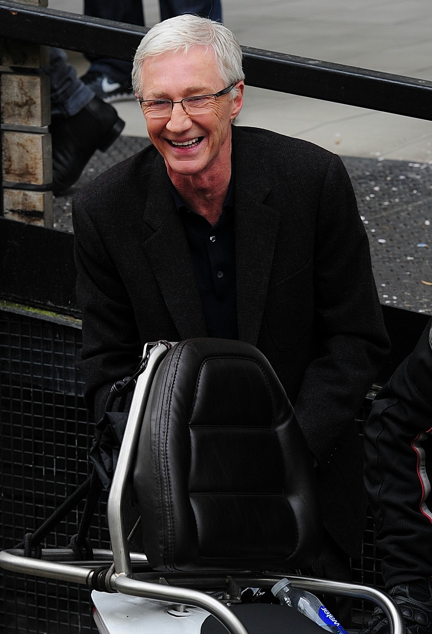 Paul O'Grady smiling outside ITV Studios