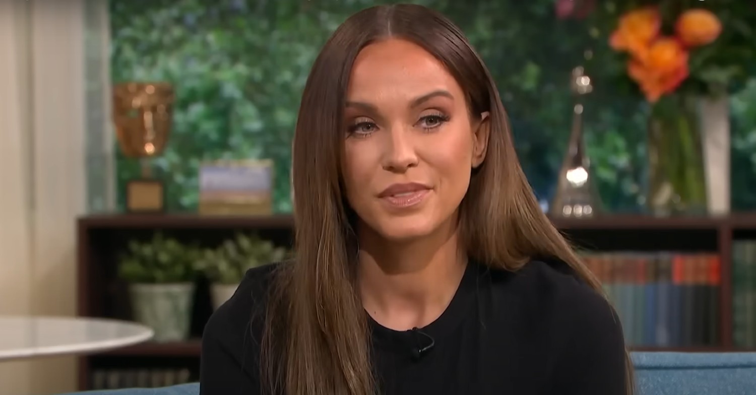 Vicky Pattison smiling on This Morning