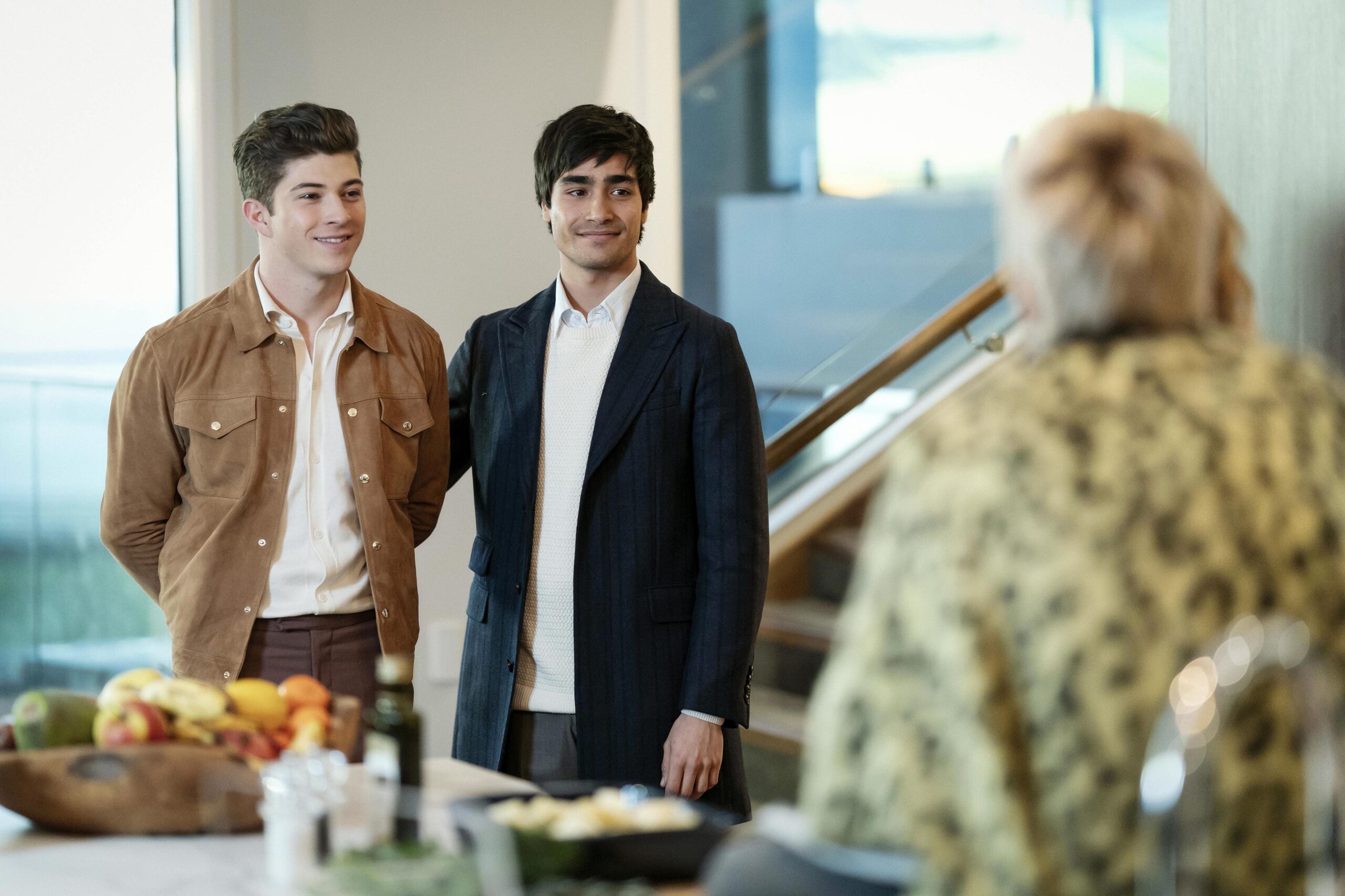 Ethan and Jesse smile at Alison in Riptide