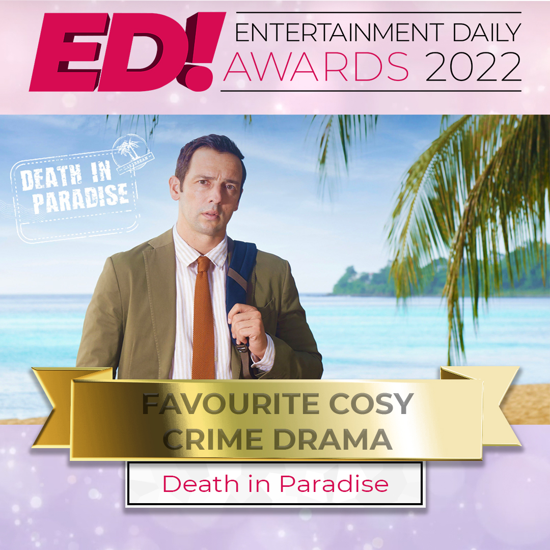 Death in Paradise Entertainment Daily Awards winning tile