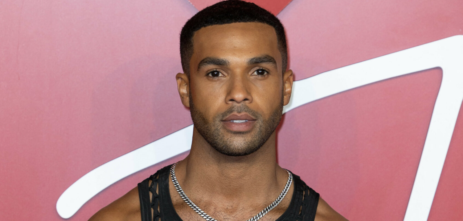 Lucien Laviscount on the red carpet smouldering