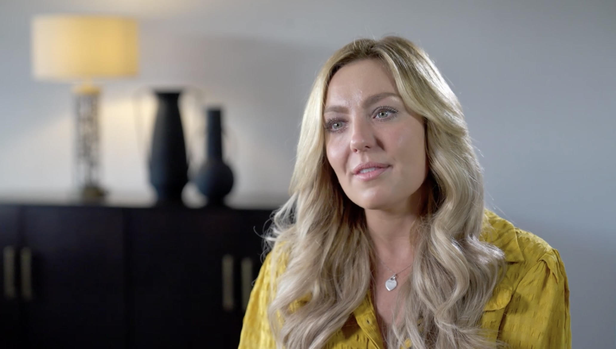 Strictly star Amy Dowden speaking during documentary