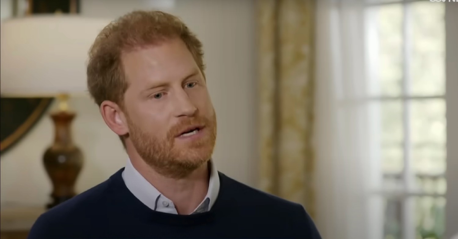 Prince Harry in a new interview 